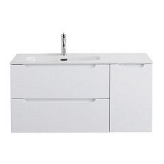 Тумба с раковиной BelBagno Etna 100 Bianco Lucido L Тумба с раковиной BelBagno Etna 100 Bianco Lucido L