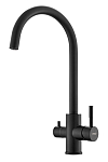 Смеситель для кухни Esko K22 B, R-излив, Black, с подключением к фильтру Смеситель для кухни Esko K22 B, R-излив, Black, с подключением к фильтру