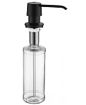 Дозатор Paulmark Sauber D001-418 встраиваемый черный металлик Дозатор Paulmark Sauber D001-418 встраиваемый черный металлик