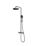 Душевая стойка Vincea Rim VSFS-2RM1GM с изливом, вороненая сталь Душевая стойка Vincea Rim VSFS-2RM1GM с изливом, вороненая сталь