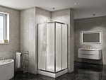 Душевой уголок BelBagno DUE-A-2-90-P-Cr 90*90*190 без поддона Душевой уголок BelBagno DUE-A-2-90-P-Cr 90*90*190 без поддона