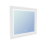 Зеркало Iddis Oxford 80 белое Led подсветка, термообогрев, сенсорный выключатель Зеркало Iddis Oxford 80 белое Led подсветка, термообогрев, сенсорный выключатель