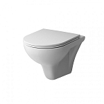Подвесной унитаз AM.PM Gem FlashClean 36,5*50 безободковый с крышкой-сиденьем микролифт Подвесной унитаз AM.PM Gem FlashClean 36,5*50 безободковый с крышкой-сиденьем микролифт