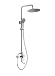 Душевая стойка BelBagno Ancona ANCONA-VSCM-CRM хром с изливом Душевая стойка BelBagno Ancona ANCONA-VSCM-CRM хром с изливом
