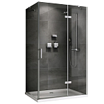 Душевой уголок ABBER Zart AG08100-S101 100*100*195 L/R без поддона Душевой уголок ABBER Zart AG08100-S101 100*100*195 L/R без поддона