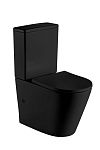 Унитаз-компакт WeltWasser Salzbach 001 MT-BL 36*60,5 черный матовый безободковый с крышкой-сиденьем микролифт Унитаз-компакт WeltWasser Salzbach 001 MT-BL 36*60,5 черный матовый безободковый с крышкой-сиденьем микролифт