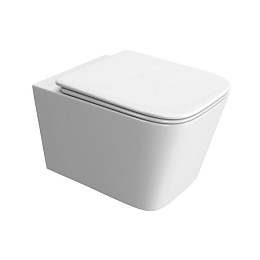 Подвесной унитаз BelBagno Due BB5171CH-TOR/SC 34*48,5 безободковый с крышкой-сиденьем микролифт Подвесной унитаз BelBagno Due BB5171CH-TOR/SC 34*48,5 безободковый с крышкой-сиденьем микролифт
