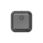 Кухонная мойка Iddis Mate MAT44GMi77 44,6*44,6 графит матовый