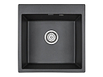 Кухонная мойка Paulmark Praktisch PM105152-BL 51*52 черная Кухонная мойка Paulmark Praktisch PM105152-BL 51*52 черная