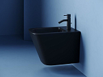 Подвесное биде Ceramicanova Union 34*48,5 черное матовое Подвесное биде Ceramicanova Union 34*48,5 черное матовое