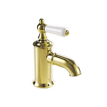 Смеситель Bravat Art F175109G для раковины золото Смеситель Bravat Art F175109G для раковины золото