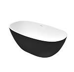 Акриловая ванна Grossman Classic GR-2503M Black 170х87 черная матовая Акриловая ванна Grossman Classic GR-2503M Black 170х87 черная матовая